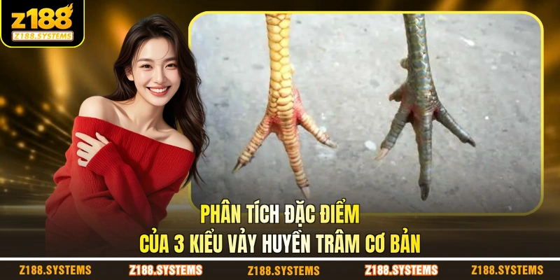 Phân tích đặc điểm của 3 kiểu vảy Huyền Trâm cơ bản